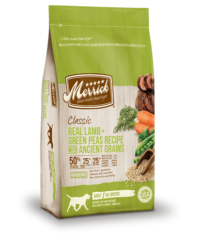 Merrick Classic Real Lamb, Green Peas & Ancient Grains Dry Food for Adult Dogs - Image 2