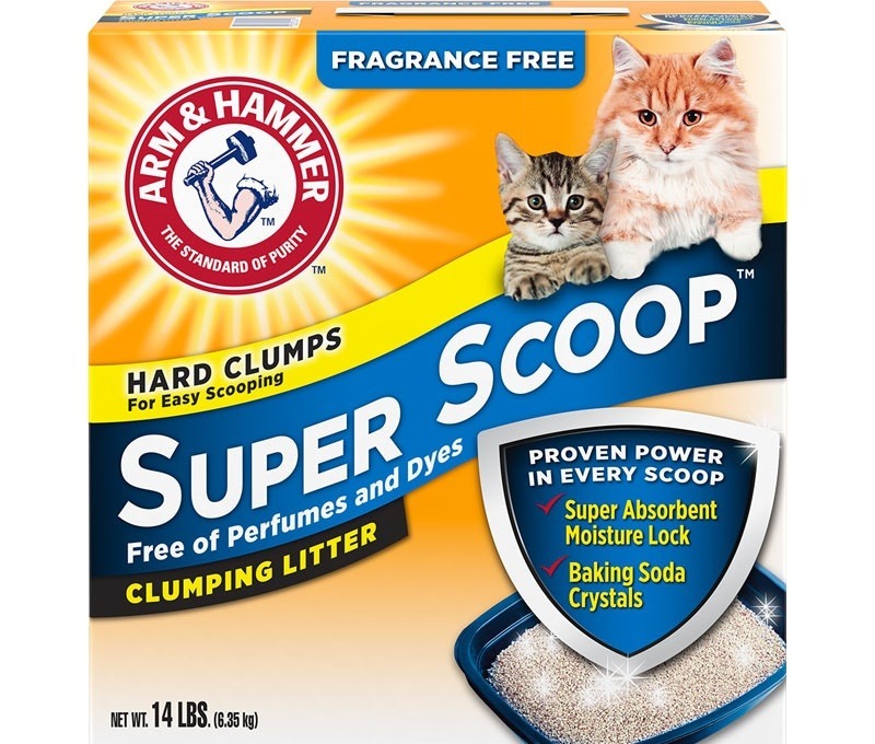 Arm & Hammer Super Scoop Unscented Litter – 14lbs