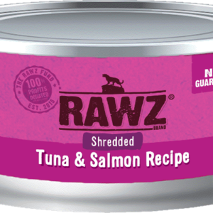 RAWZ Shredded Tuna & Salmon Canned Food for Cats